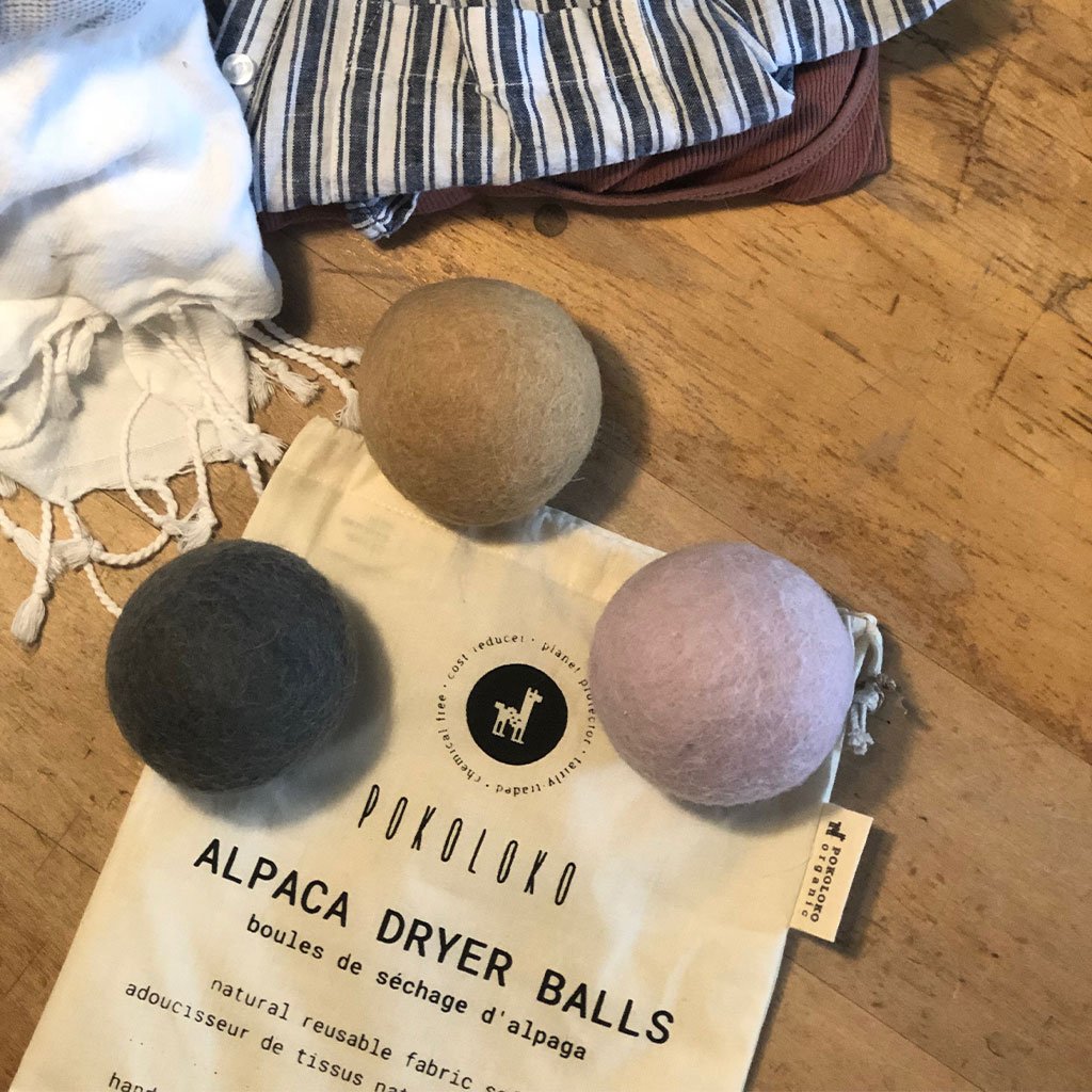 Alpaca wool sale dryer balls