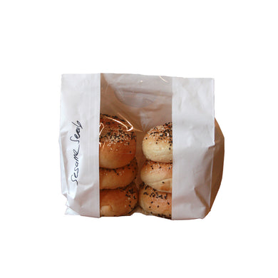 Sesame Seed Bagels Wrapped