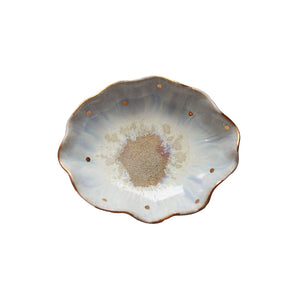 Stoneware Shell Soap Dish