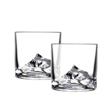 Everest Crystal Whiskey Glass Set of 2 