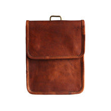 Small Brown Leather Messenger bag