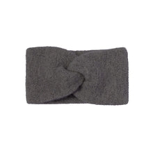 Pokoloko Alpaca Twisted Headband charcoal colour