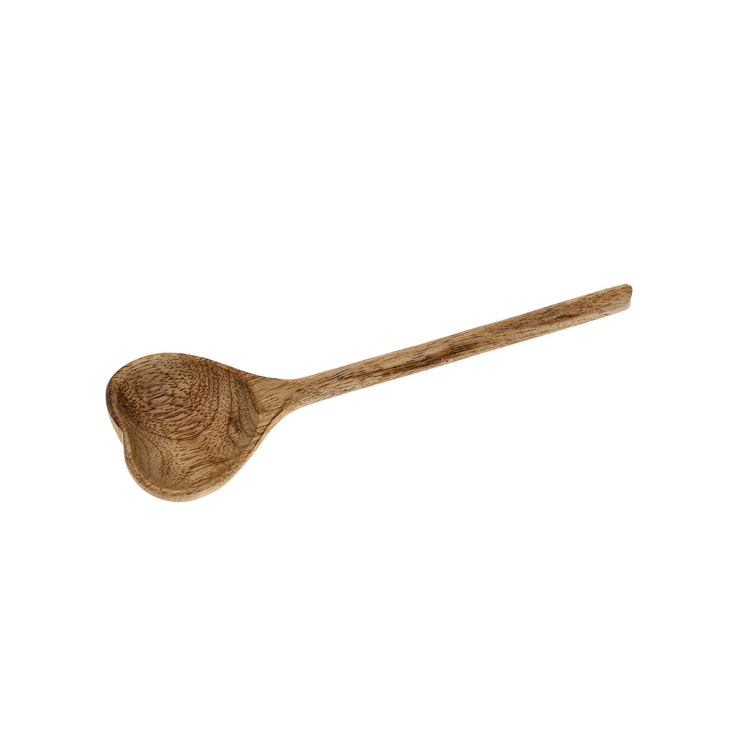 Hand Carved Wooden Heart Spoon