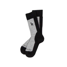 Pokoloko Alpaca Wool Black and Grey Hiker Socks