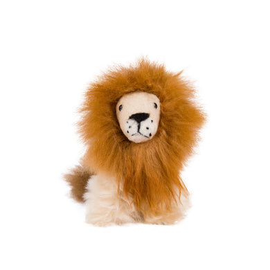 alpaca fur lion plushie