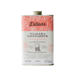 Photo of Dillon's Niagara Grenadine cocktail syrup