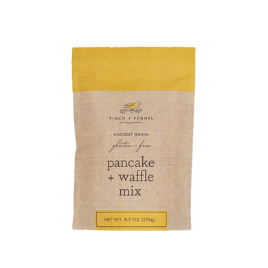 Finch + Fennel ancient grain gluten free pancake  waffle mix