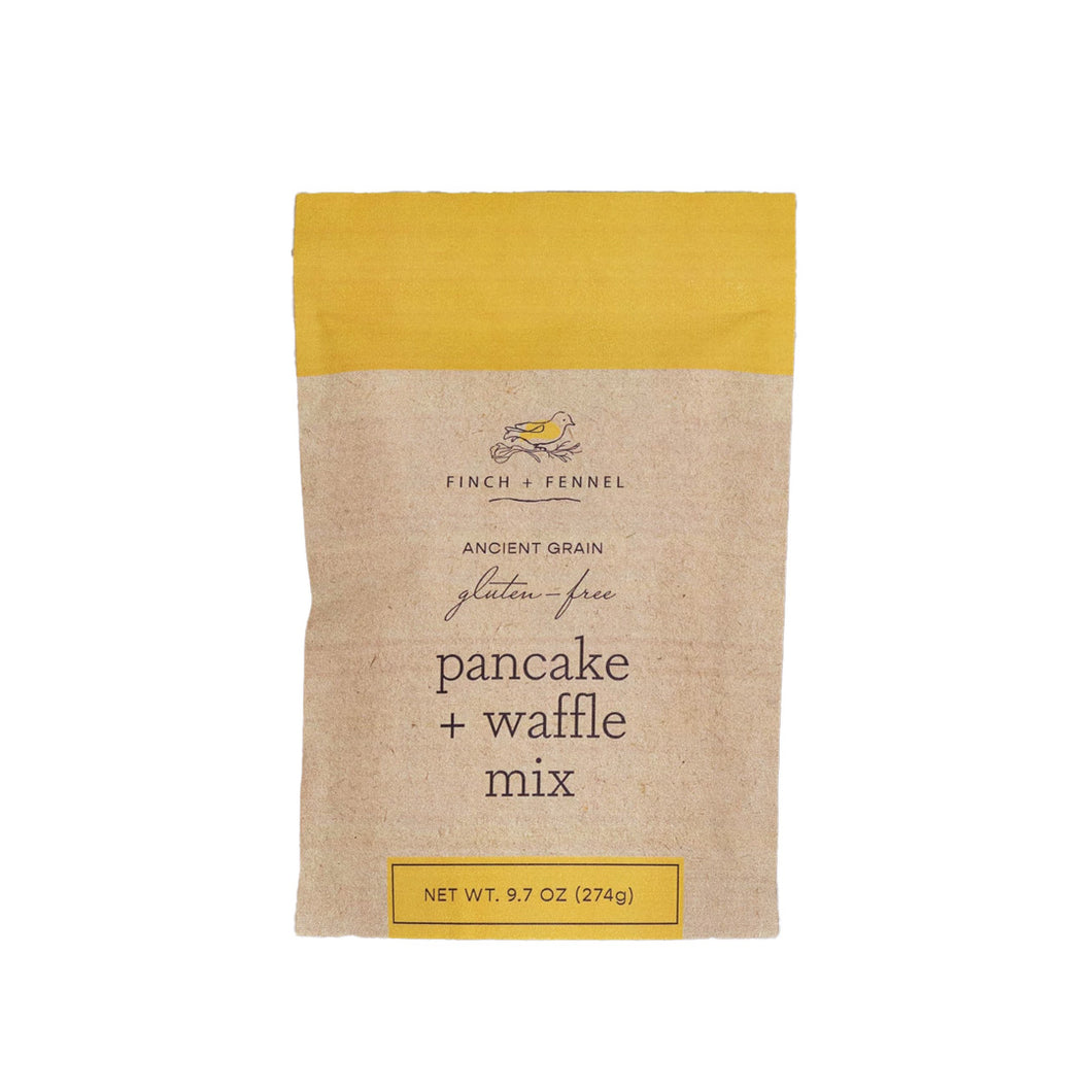 Finch + Fennel ancient grain gluten free pancake  waffle mix