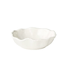 Cream melamine all purpose bowl with dotted edge