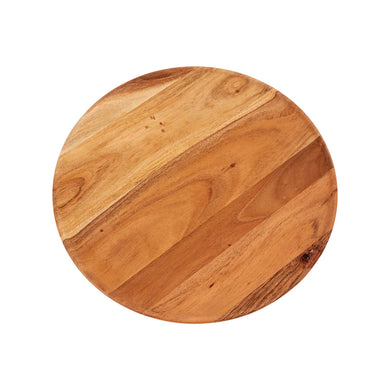 Acacia Wood Plate Large