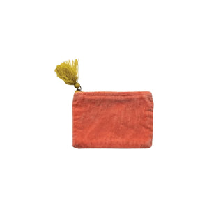 Velvet Zip Pouch