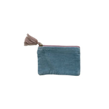 Velvet Zip Pouch