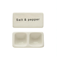 Salt and Pepper Pinch Pot Birds Eye View