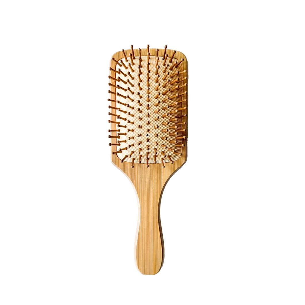 Bamboo Square Paddle Hairbrush