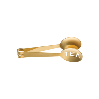 Photo of Creative Co-Op Gold Stainless Steel Tea Tongs