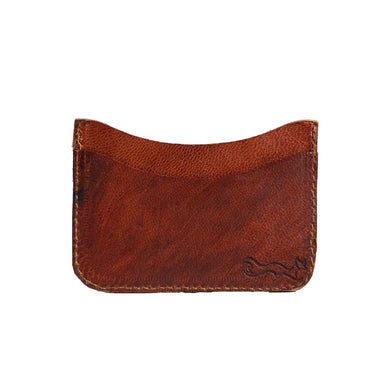 goat leather small card holder wallet