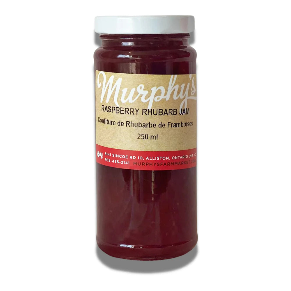 Murphy's Raspberry Murphy’s Raspberry Rhubarb Jam (Seasonal) – Halliday House & Co.