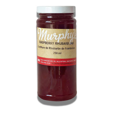 Murphy’s Raspberry Rhubarb Jam (Seasonal)