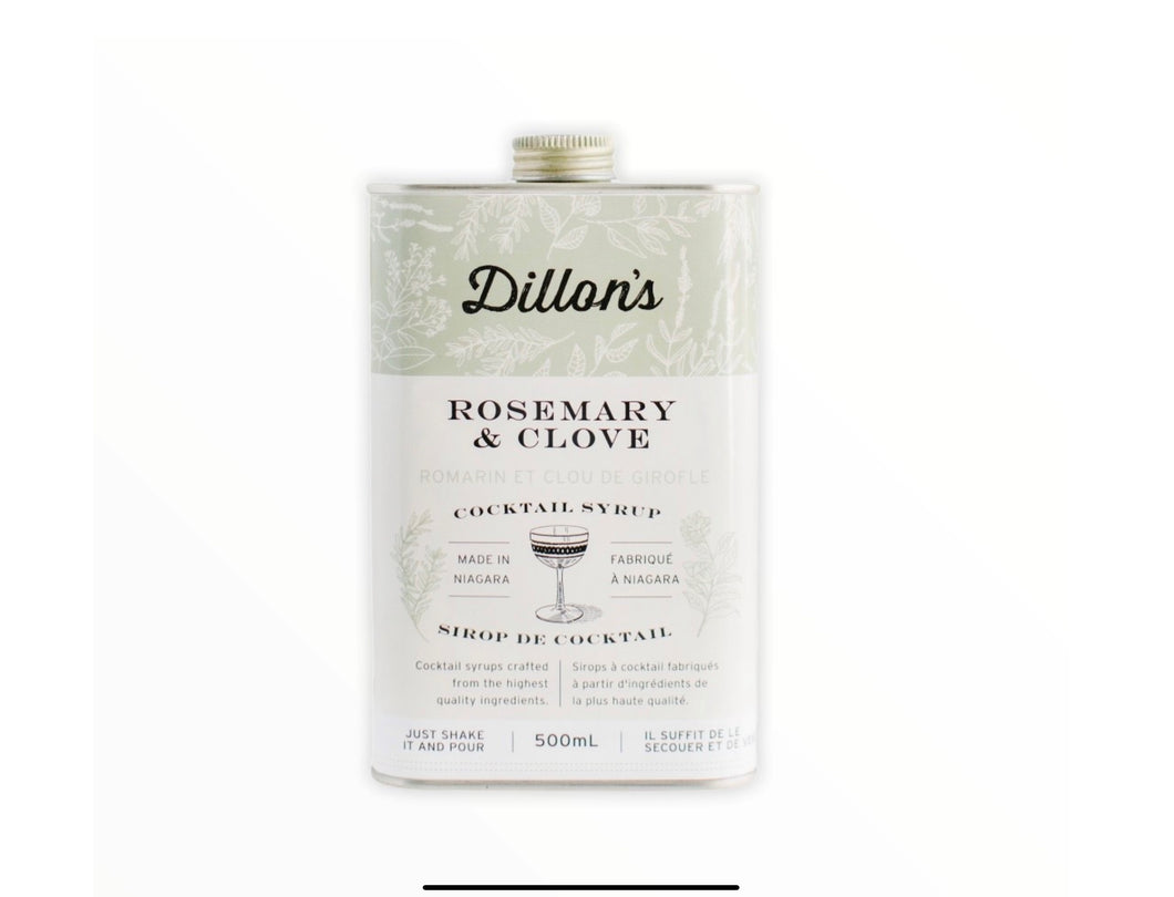 Dillon’s Rosemary & Clove Cocktail Syrup